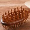 Anti Static Air Cushion Comb Double Sided Comb Brush Portable Massage Wood Comb  Curly Hair