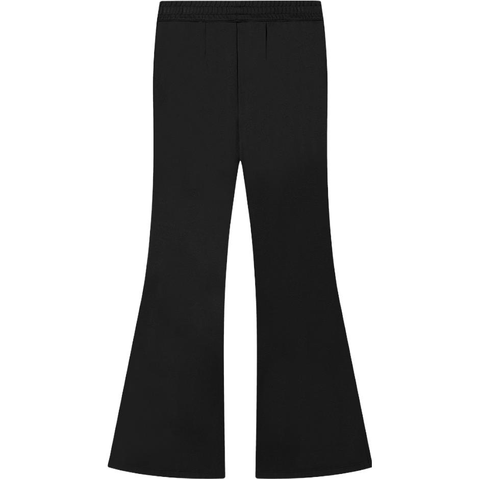 Fila 2023 Autumn New Knit Long Pants Fashion Commuter Slim Casual Flared Pants Women Bottoms Black F11W339613FBK