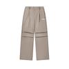 Original Fashion Simple Classic Retro Sports Style Versatile Comfortable Loose Woven Casual Pants Women Bottoms Apricot Brown F51W629801FDK