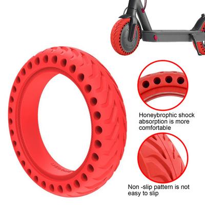 Roue de Scooter électrique, Absorption des Chocs Anti-crevaison, Pneu de Roue de Remplacement de Scooter électrique Avant arrière résistant à l'usure pour Xiao Mi M365/PRO