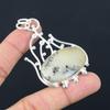 Sisters Day Sale Sterling Silver Dendrite Opal Gemstone Elegant Artisan Pendant