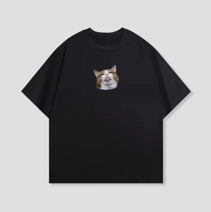 Summer Kawaii Print Short Sleeve Crew Neck Women Top Cute Rabbit Tee Funny Cartoon Graphic Casual Daily Yk Streetwear Women Tee