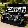 1 Stück The Clash Outdoor Personalisierte Flanelldecke, Weich, Leicht, Personalisierte Flanelldecke, Digitaldruck,