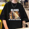 Vtipné psí meme inkasanta Grafické trička Pánská Dámská Letní Bavlněná S kulatým výstřihem Ležérní Trička s krátkým rukávem Oversized Trička