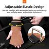 1 Pair Talk Less Do More Fitness Power Straps Thicken Non-slip Sports Wrist Pads Adjustable Wear-resistant Deadlift Power Straps