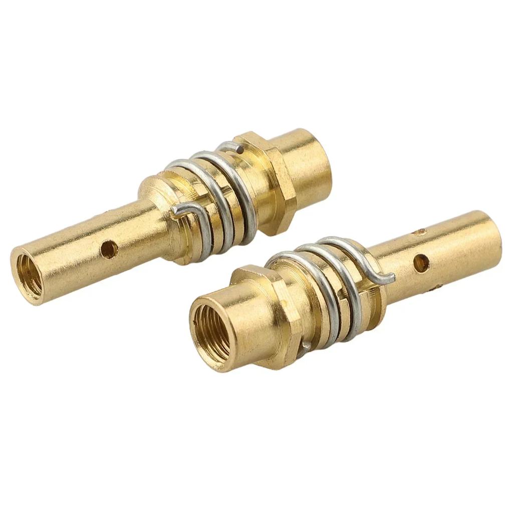20Pcs Nozzles Contact Tips Holder Set for MIG Welder Consumable Accessory Compatible with For 15AK Welding Machines up to 180A
