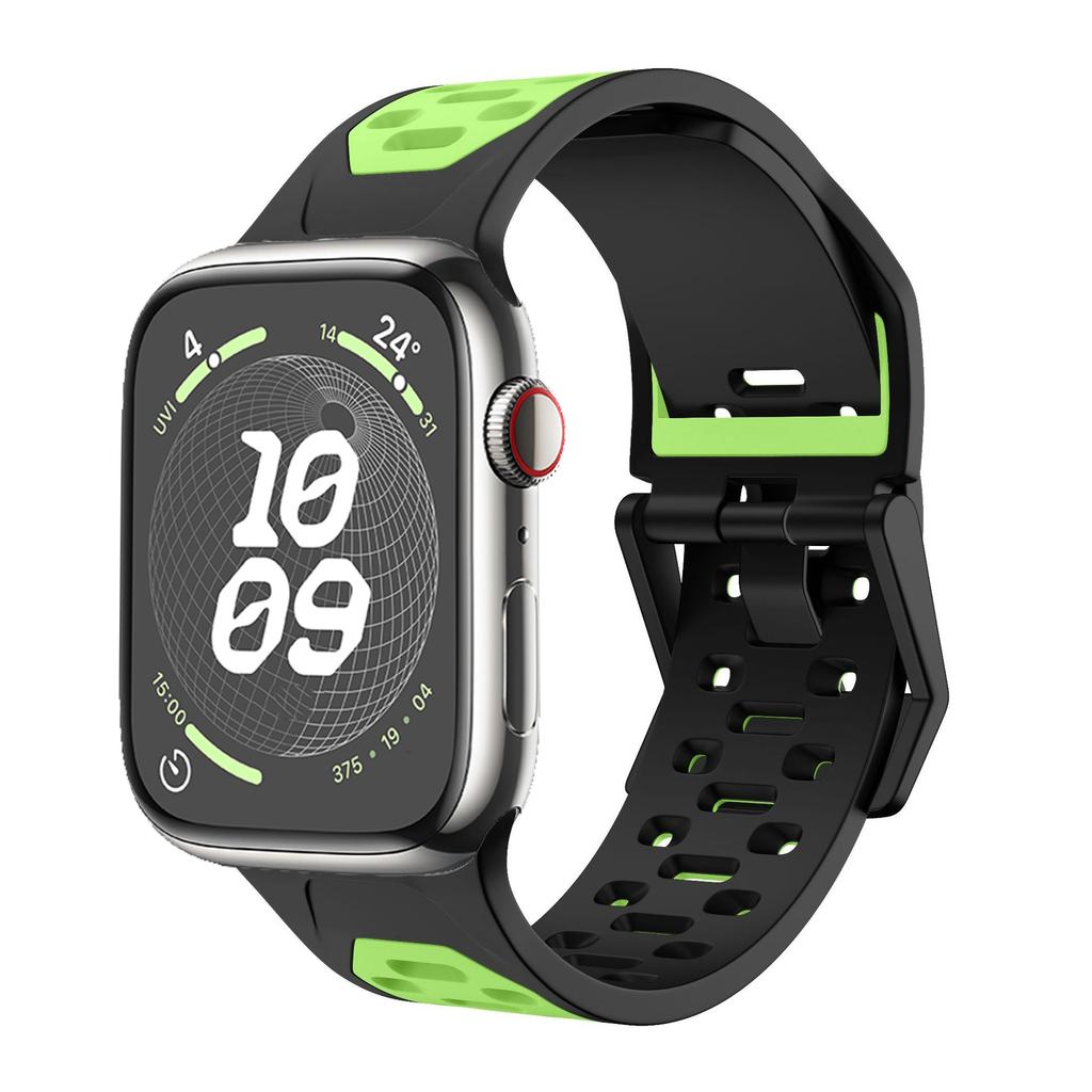 Silicone Strap for Apple Watch 11 10 46mm/Ultra 3 2 1 49mm Sport Wristband Correa iWatch 9 8 7 6 5 SE 45mm 44mm Band Accessories