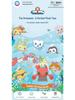 Octonauts Plush Toy Set: Captain Barnacles, Kwazii, Peso, Dr. Shellington, Professor Inkling