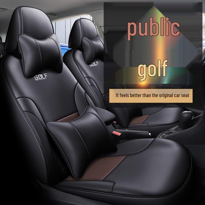 NT Custom Leather Seat Cover for Volkswagen Golf - Sporty, Stylish, All-Season Fit