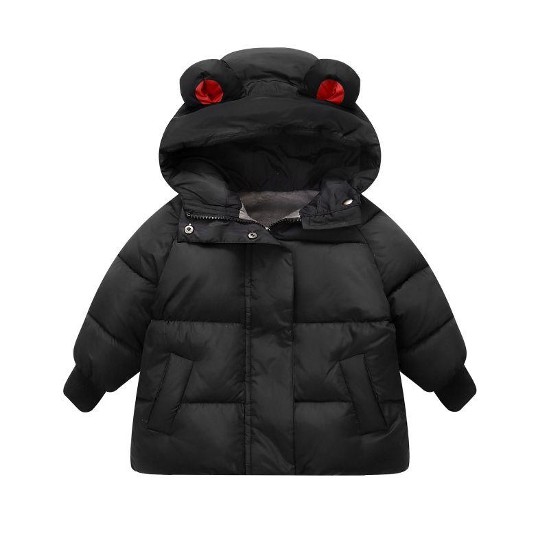 Children's Warm Coat Winter Hooded Jacket With Ears