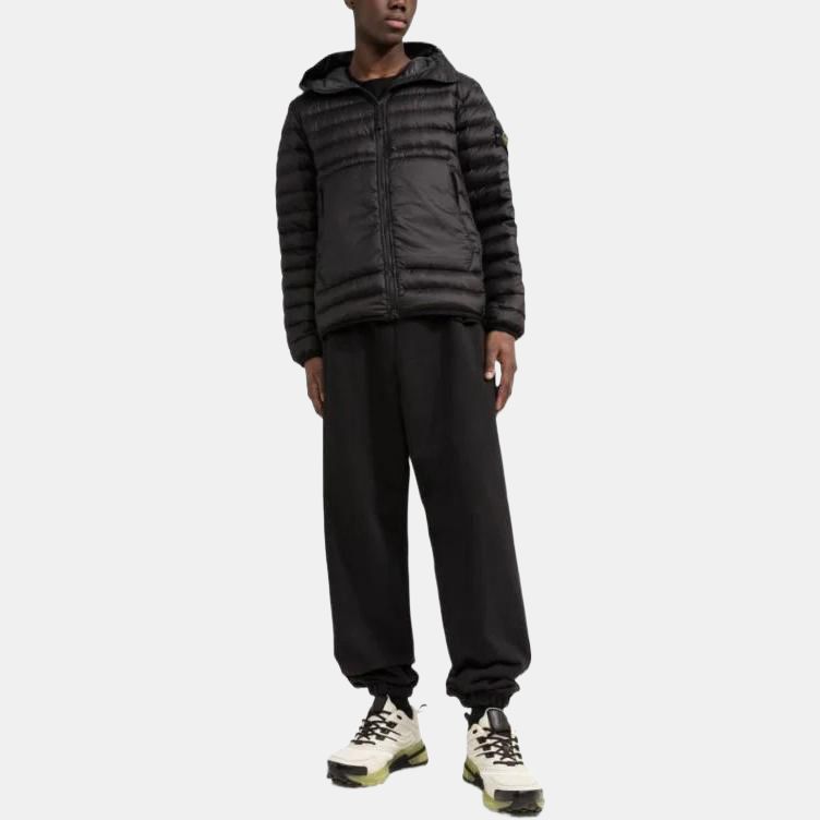 STONE ISLAND Down Jacket Unisex Black 761540324-V0029
