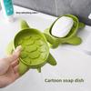 2025 New Turtle Shaped Soap Dish for Home Bathroom, Creative and High End with Drainage Function