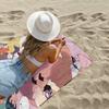 Bee And Puppycat Anime Big Microfiber Beach Towels Quick Dry Towel Sand Beach Towels Pool Towel for Travel Swim Pool Yoga