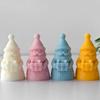 Santa Clause Candle Silicone Mold Multipurpose Silicone Mould for Making Candle Soap Holiday Decoration Epoxy Resin