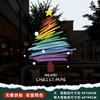 Christmas Glass Sticker, Door Sticker, Christmas Tree Static Sticker, Shopping Mall Window Decoration