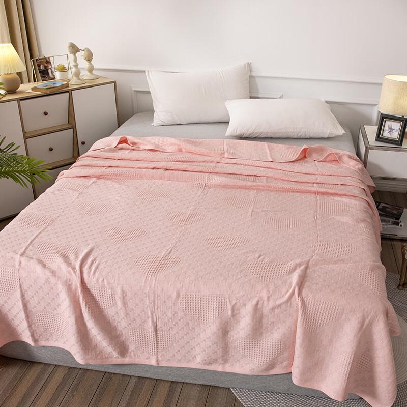 LISM Soft Washed Cotton Jacquard Blanket
