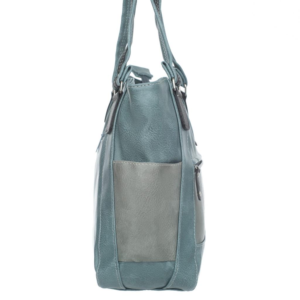 Vera Pelle Bolsa Leather Shoulder Bag