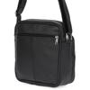 Men's Black Leather Bag Beltimore Spacious with Strap G77
