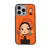 Magsafe Magnetic Suction Apple 16promax Transparent Black Frame Mobile Phone Case 17 New AIR Anti-drop 13 Hat Girl
