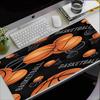 Basketball Theme Mouse Pad, Non Slip Rubber Base, Multifunctional Office & Home Decor, Perfect for Workspace Personalization.