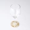 Nakanishi Kogei Nurimon De Verre Wine Glasses, Maki-e Design, Manyo Crane, Pair Set, 0770043