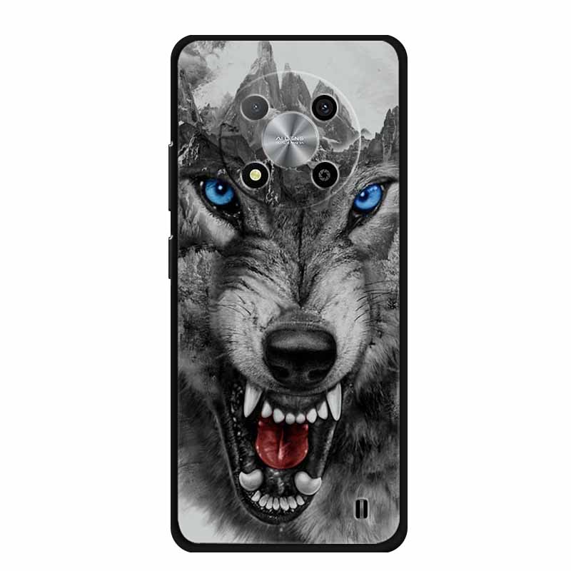 Custodia Per ZTE Blade A73 5G Lusso Morbido Silicone TPU Copri Telefono Per ZTE Blade A73 5G 7160N Cartoon Fiori Protettivi Nuovi Fundas