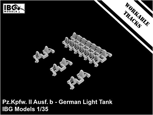 IBG 1/35 Scale German Panzer II Ausf. B Turret with Interior Plastic Model Kit PB35079
