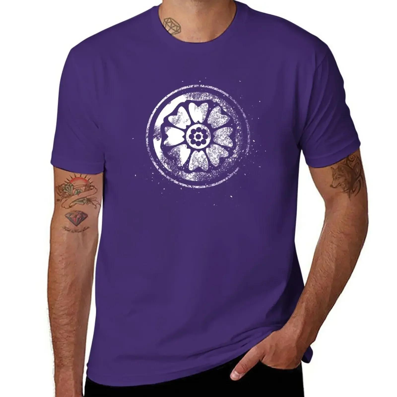 The Order Of The White Lotus symbol T-Shirt heavyweights cute tops men t shirt XL