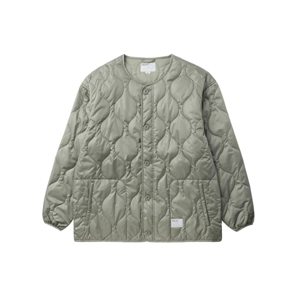 Carhartt WIP Label Stitching Straight Button Long Sleeve Jacket Unisex Jacket Light-Green CHXJKF23A056LGRL