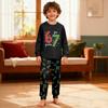 Children's  Boys And Girls Thin Two-piece  Long-sleeved Pants Two-piece
