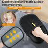 Pet Electrostatic Hair Removal Gloves For Dog Cat Grooming Carpet Clothes Hair Cleaning