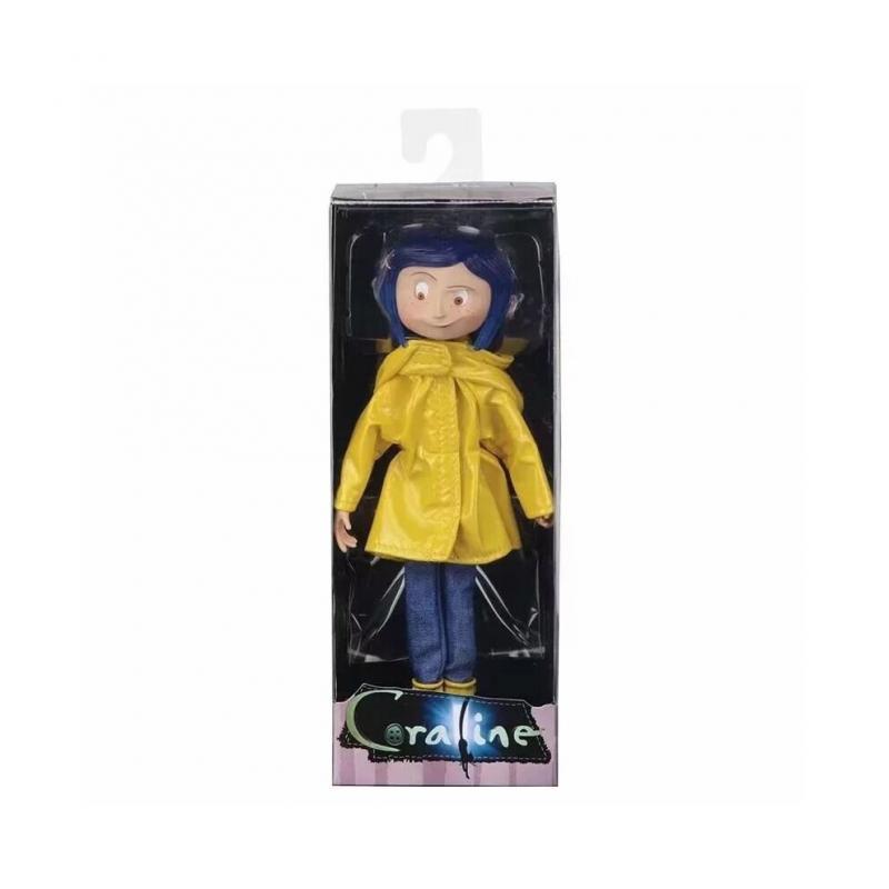 7-tums Coraline Bendy Modedocka i Regnkappa & Stövlar - Avtagbara Kläder Figur Gåva