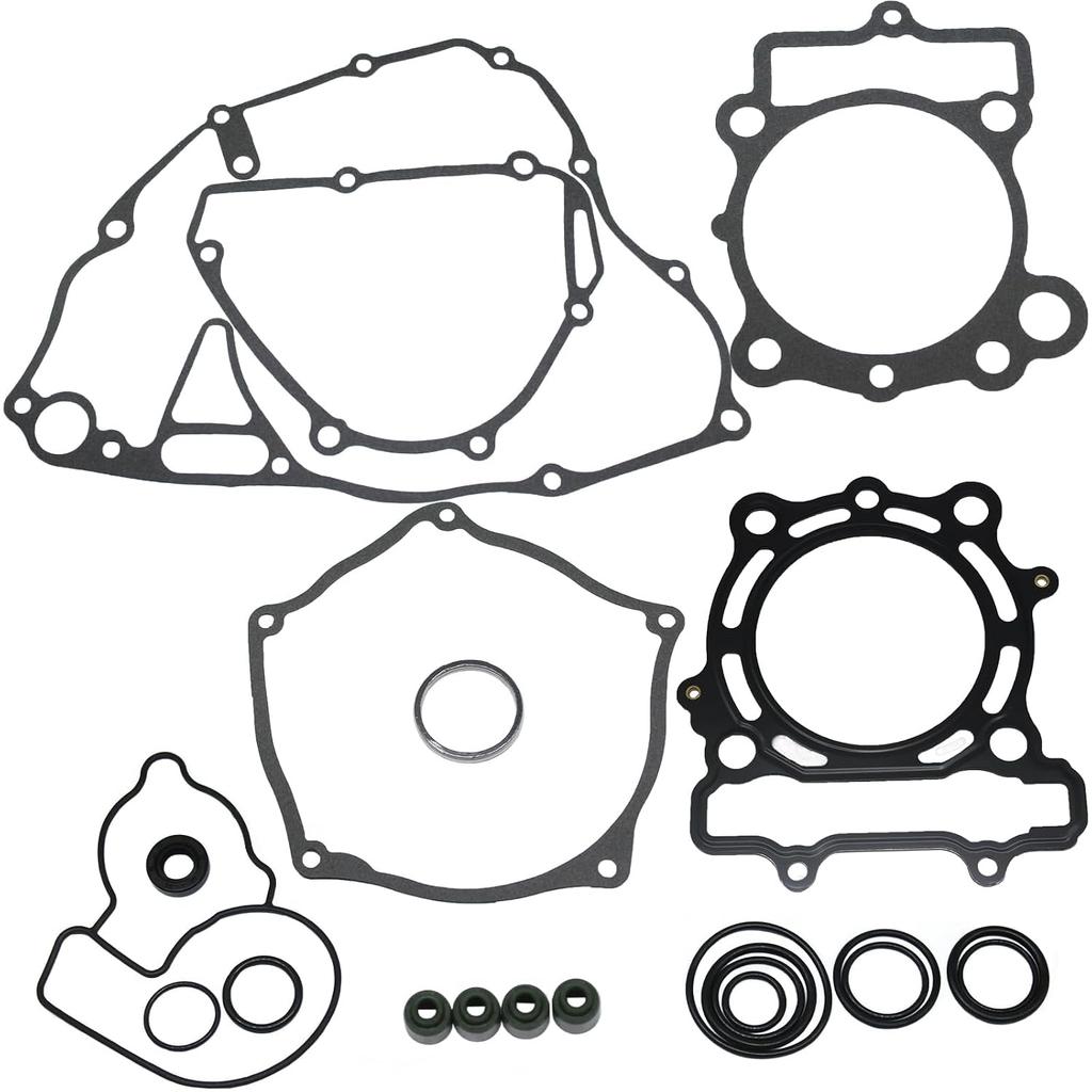 Complete Top and End Gasket Kit Compatible for Kawasaki KX250F 2009-2016