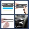 Metal Car Temporary Parking Card Universal Rotate Phone Number Plate Roller Adjustment Alloy Stickers Park Card Auto Accessories