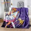 Cute Cartoon Cardcaptor Sakura Soft Plush Blanket,Flannel Blanket Throw Blanket for Living Room Bedroom Bed Sofa Picnic Cover 3D