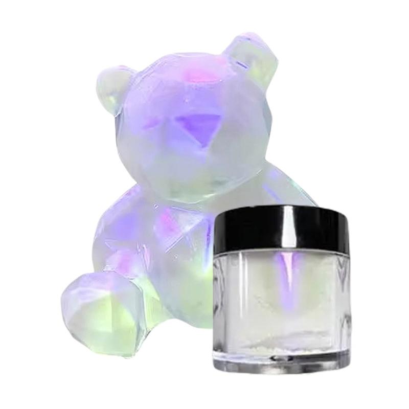 6-тоновый мерцающий порошок для дизайна ногтей, косметические аксессуары, нетоксичный слюдяной пигмент