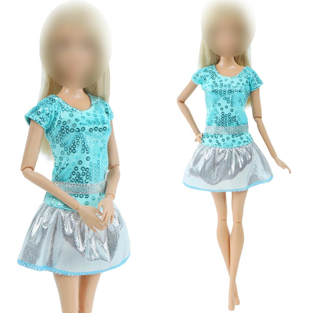 Ținută Păpușă 1/6 Modă Doamnă Rochie de Petrecere Bal Cămăși Haine pentru Păpușă 30cm 11.5 inch Set Cadou Jucărie Fată