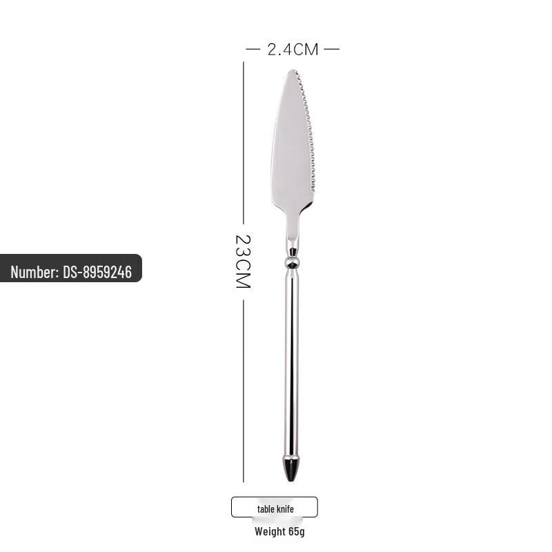 Neptune Series Stainless Steel Dinner Knife Set