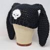 Y2K Anime Ear Cap Windproof Hat Female Beanie Headwear Handcrochet Pullover Hat