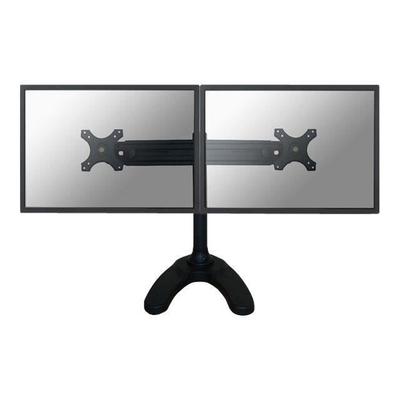 NEWSTAR FPMA-D700DD Desktop Computer Mount, Grommet - Stand for 2 LCD Screens - Screen Size : 19"-30" - Black