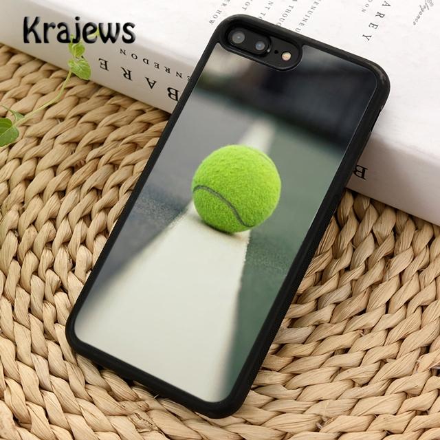 Krajews Tennis Ball Sport Soft Phone Case Cover For iPhone 14 5 6s 7 8 plus X XR XS 11 12 13 pro max Samsung Galaxy S21 S22ultra