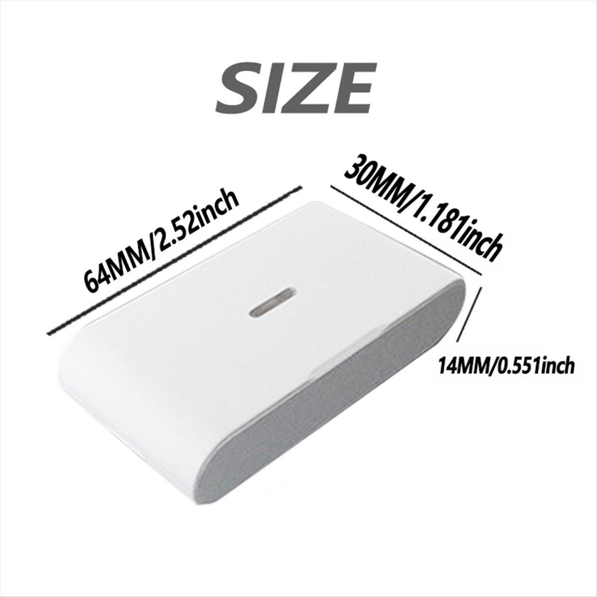 

3pcs 433MHz Wireless Vibration Glass Break Detector, Adjustable Sensitivity, Compatible with Alarm Systems White China Mainland