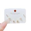 2025 Women's Light Luxury Earrings Set: High-End 925 Silver, Niche Design for Daily Matching
