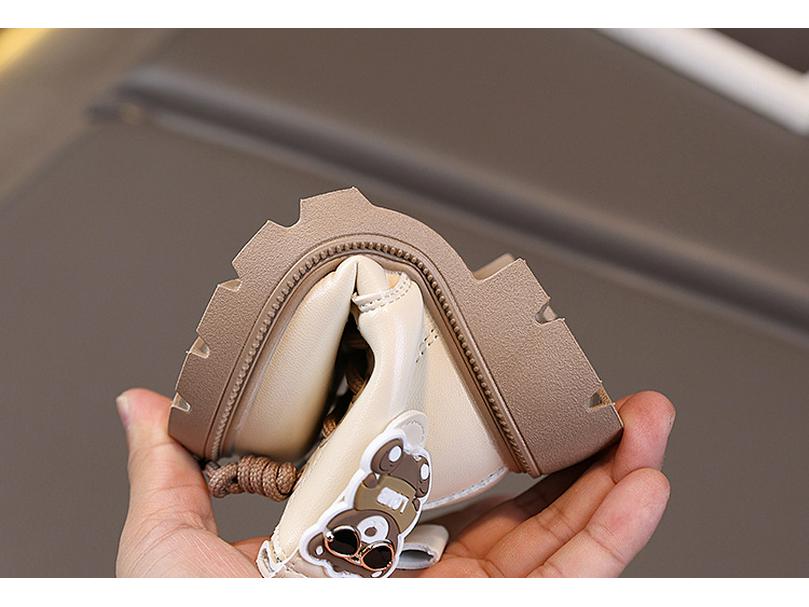 Children's Leather Ankle Boots - 2025 Autumn British Style for Boys and Girls