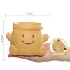 Smiley-Gesicht Blumentopf für Sukkulenten Kaktus Mini Bonsai Pflanzgefäß, Kreative Garten Töpfe Dekorative Figuren Haus Schreibtisch Dekoration