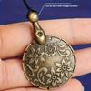 2pcs Antique-Inspired Thread Cutter with Floral Relief - Safe and Convenient Sewing Tool for DIY Projects
