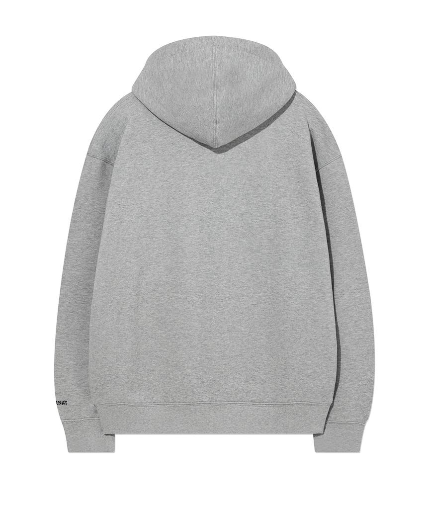 C Logo Hoodie Melange Gray