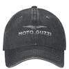 Unisex Women Moto Guzzi Motorcycle Racing Motorcross Baseball Caps Classic Distressed Washed Dad Hat Adjustable