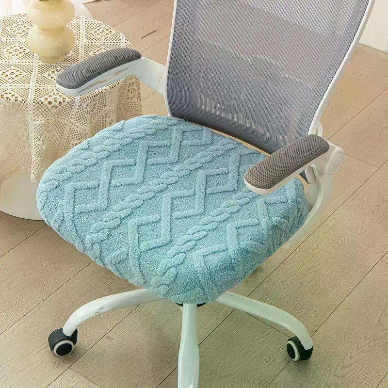 VP 1pc new Office Chair Covers Stretch Computer Chair Seat Washable Elastic Chair Seat Protector Slipcover For Office