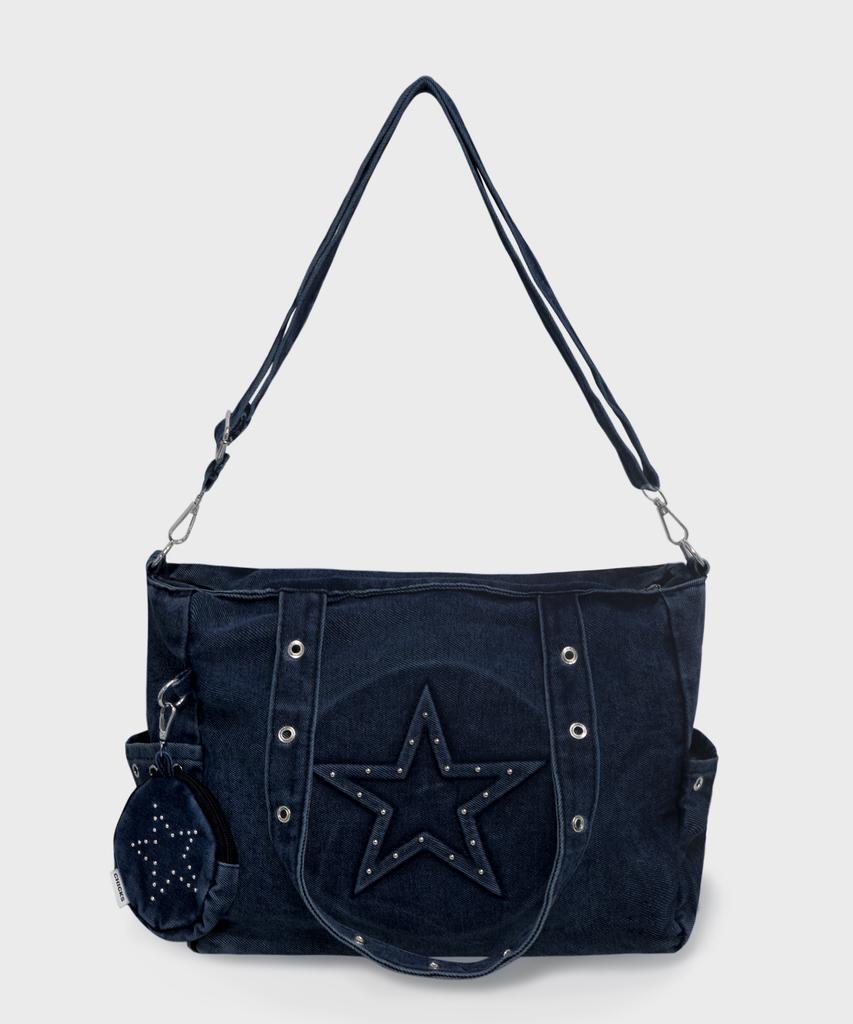 Chicks Star Coin Pocket Eyelet Bag (4 Colors)